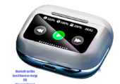 Écouteur bluetooth boitier tactile